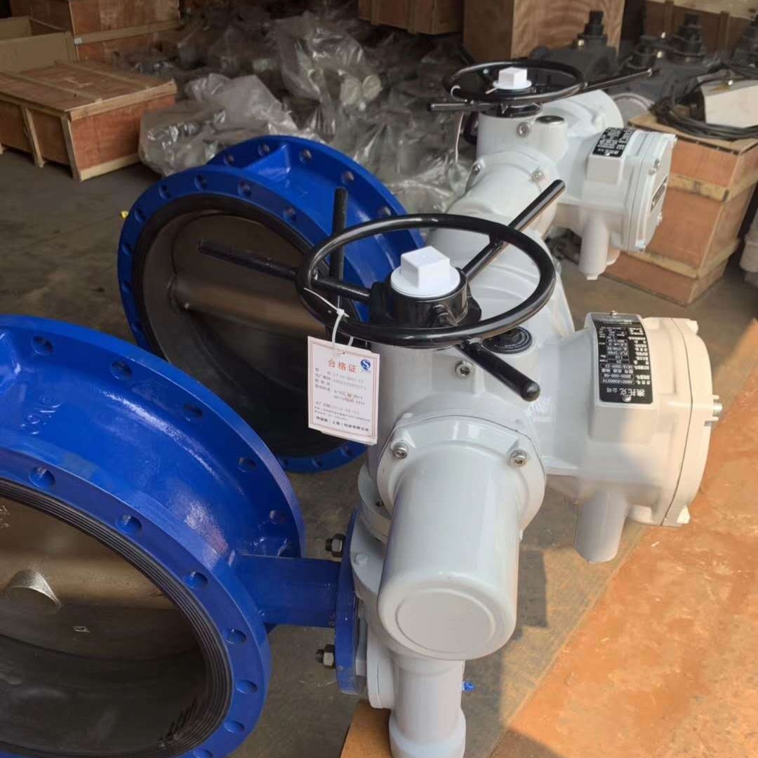 非侵入式电动调节蝶阀D942X  智能远程操控电动调节蝶阀