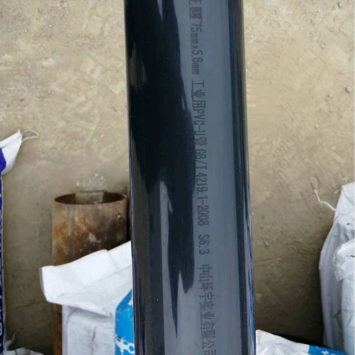 Коррозионная устойчивость стойкости к действию кислот алкалиа клапана трубы национального стандарта бренда УПВК темная серая Промышленная