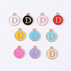 Metal accessory, pendant with letters, chain, English letters, wholesale