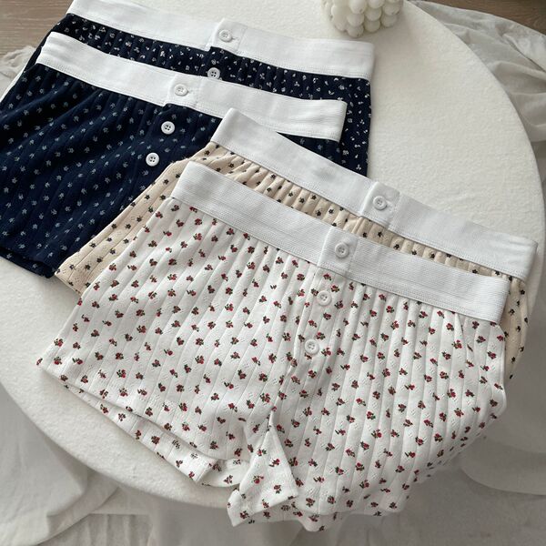 BM button panties
