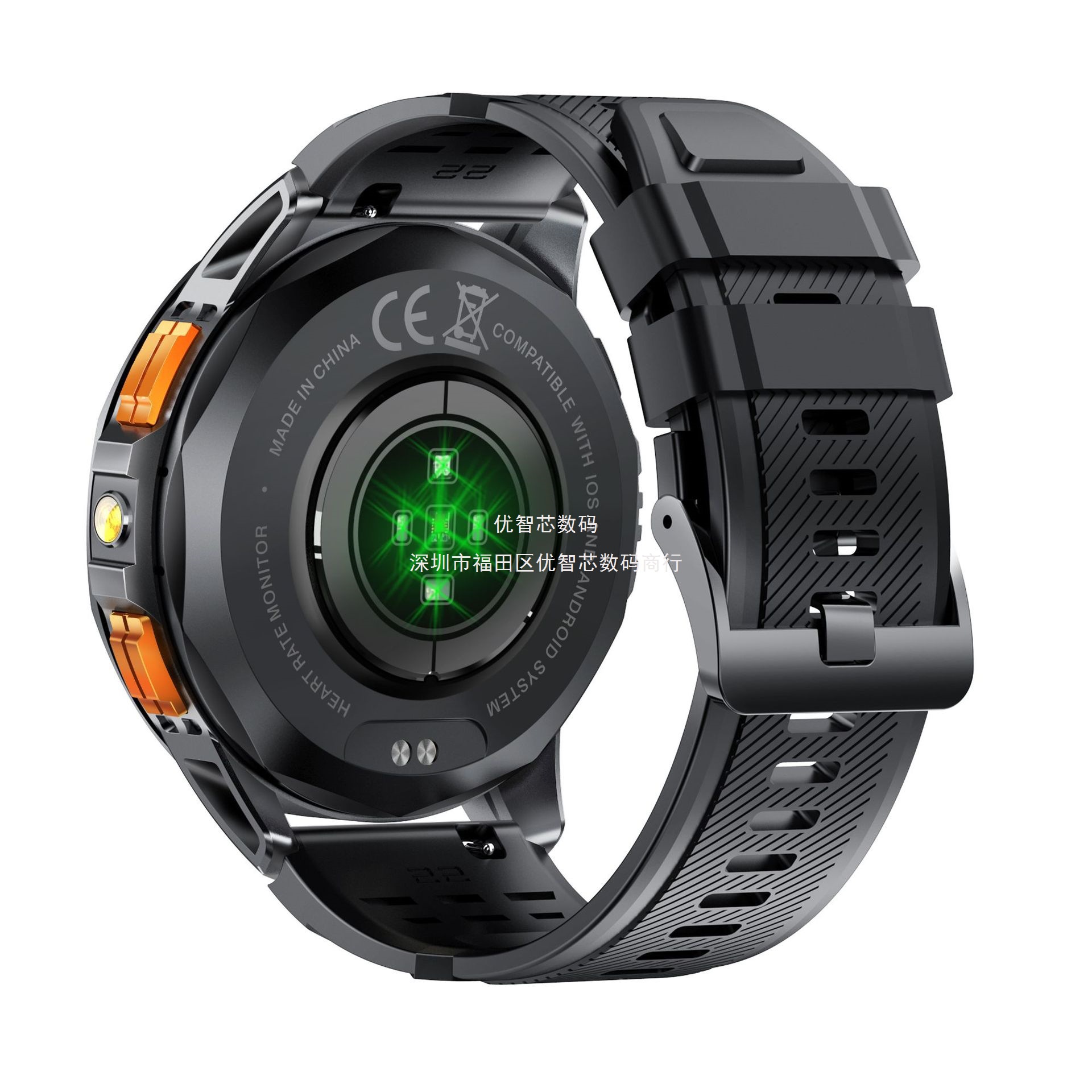 1.43 AMOLED K67 GPS Reloj inteligente Bluetooth Llamada Altitud Compasso Presión Barométrica Frecuencia cardíaca Presión arterial Oxígeno