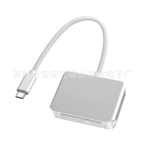 USB3.0/Type-C до_CF/SD/TF/M2 Многофункциональный считыватель карт 2 порта TF, пять портов