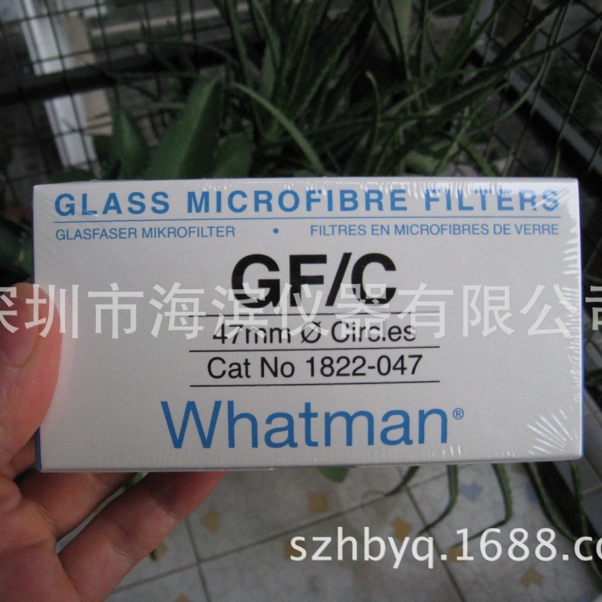 whatman gf/c玻璃纤维滤纸50MM 1.2UM 1822-050玻璃纤维过滤纸
