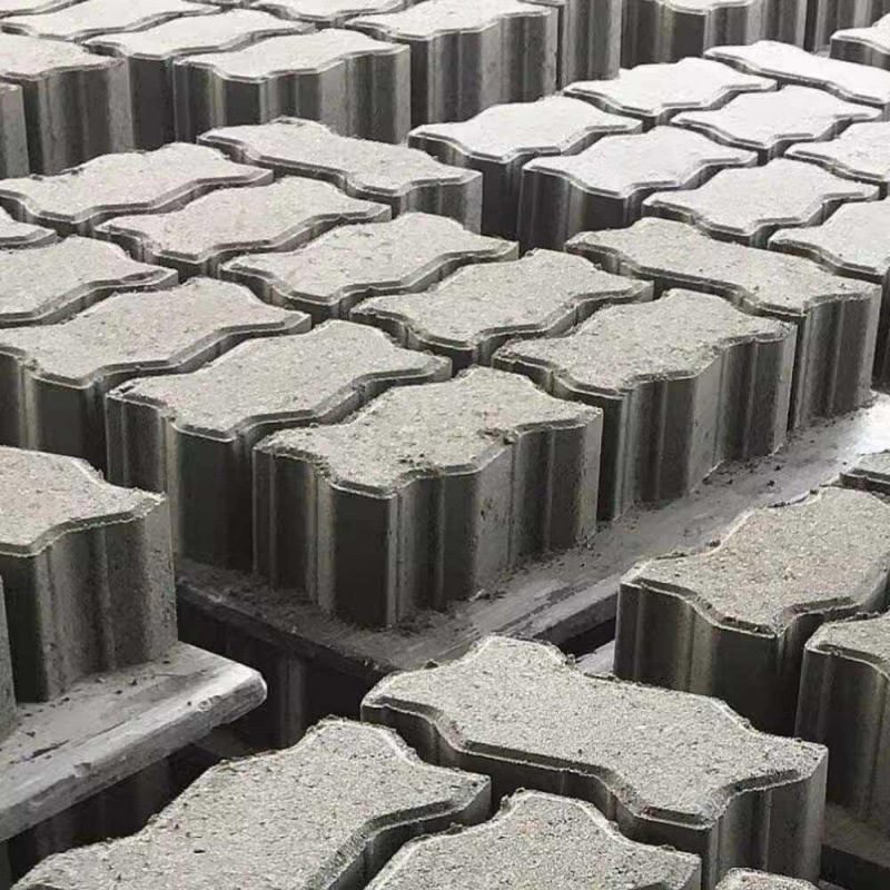 人行道码头砖耐磨抗压户外公园齿形异形水泥彩砖混凝土透水砖