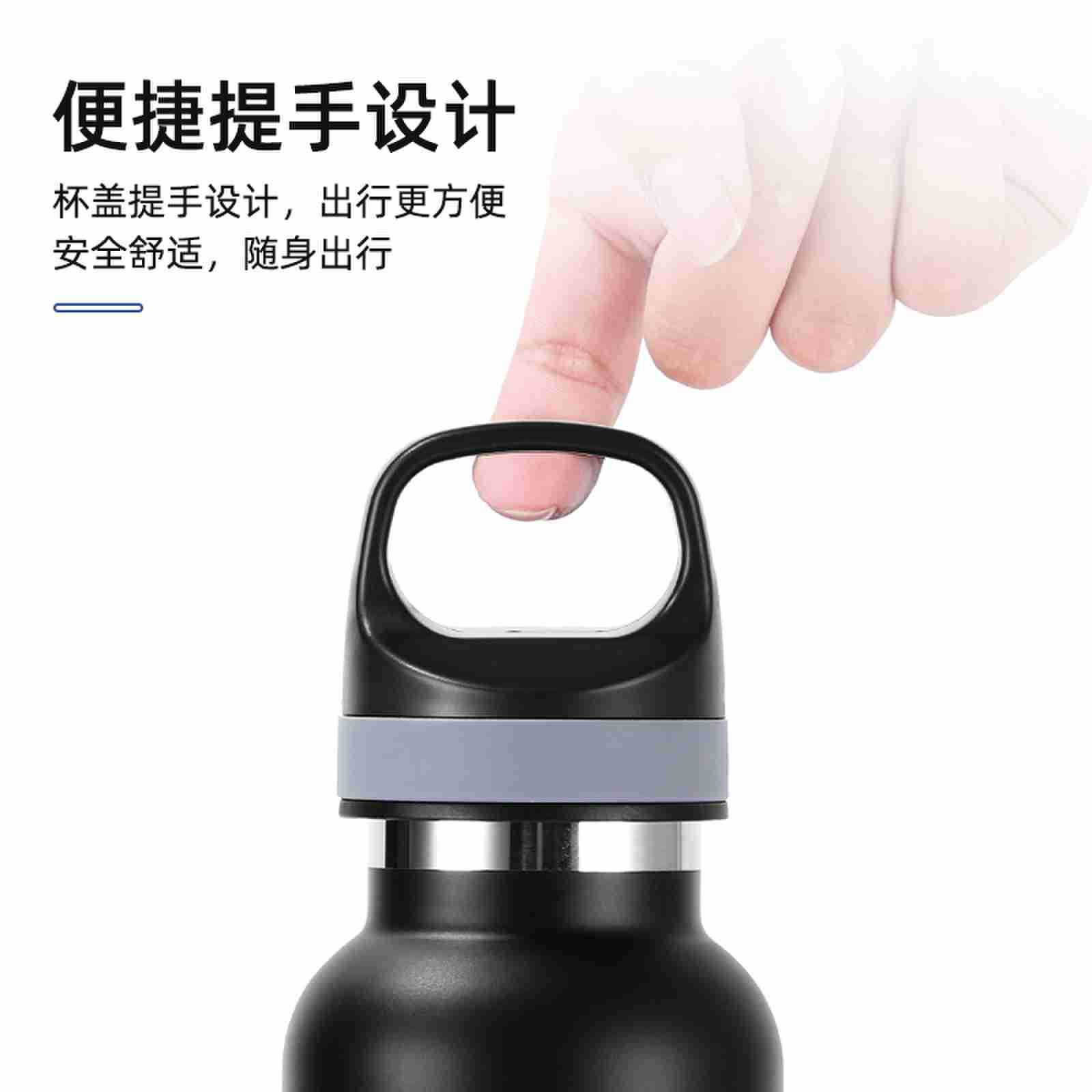 Transfronterizo americano botella grande taza de vacío 304 de doble capa de acero inoxidable de gran capacidad taza de agua deportes al aire libre montañismo hervidor de agua