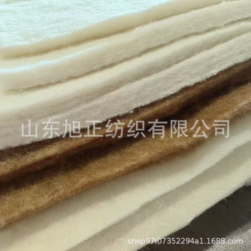 Factory Direct Sales Natural Wool Mattress Cotton Australian Wool Needle Punched Cotton Wool Cotton Blended Filling Cotton Wool Cotton