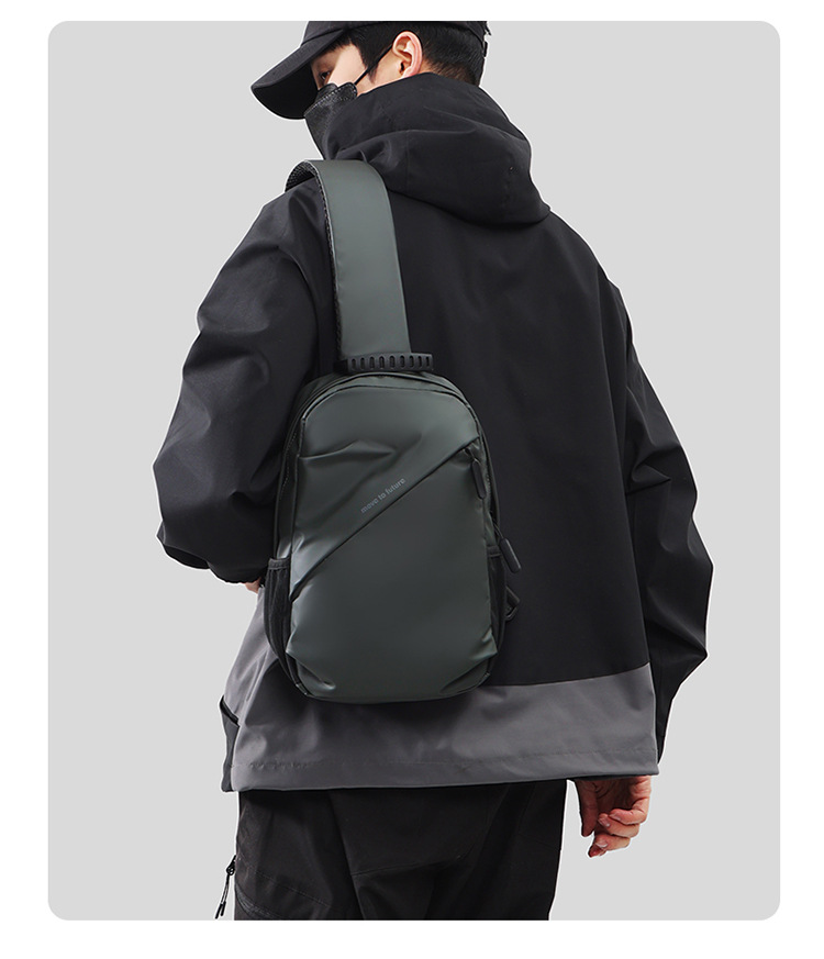 2024 Neue Mode für Herren Brusttasche, lässige Mehrzweck-Umhängetasche für Herren Business Pendler kleine Umhängetasche_voghion.com