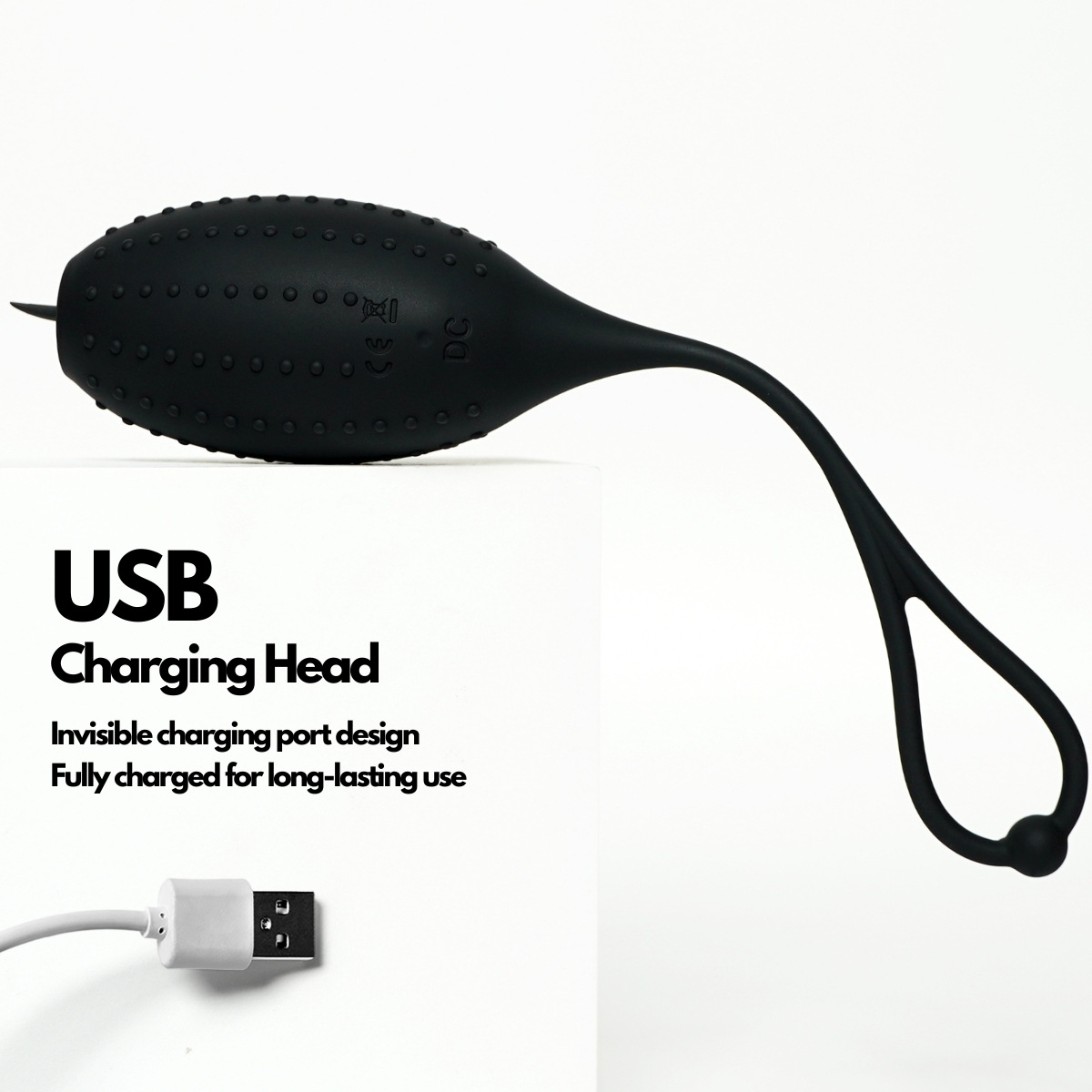 Trứng Rung Cá Nóc Lưỡi Liếm Remote Điều Khiển trứng rung tình yêu sạc qua cổng usb