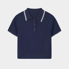 ����ͬ��ɷ��ֶ���ݼӢPOLO��Ů2026���¿�̿�������֯T��