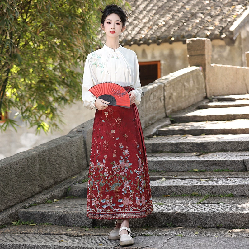 2025 новый стиль тяжелый макияж цветок ткацкая парча