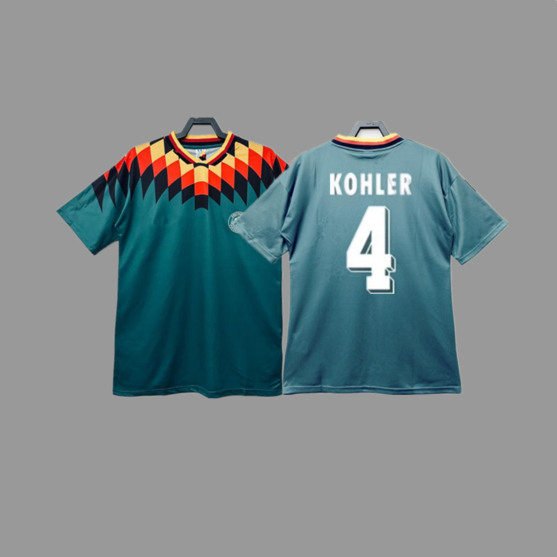 1994년 독일 원정경기 + 등번호 4번