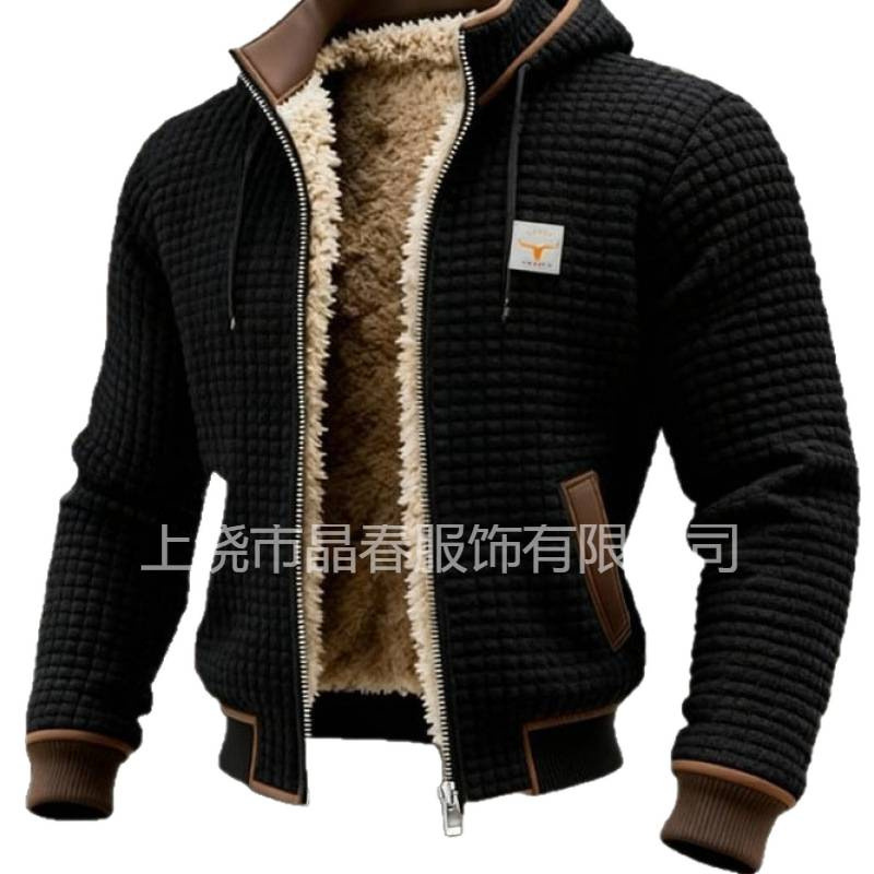Europa y los Estados Unidos de la nueva explosión de ropa de hombre invierno chaqueta de invierno con chaqueta con capuchón gruesa