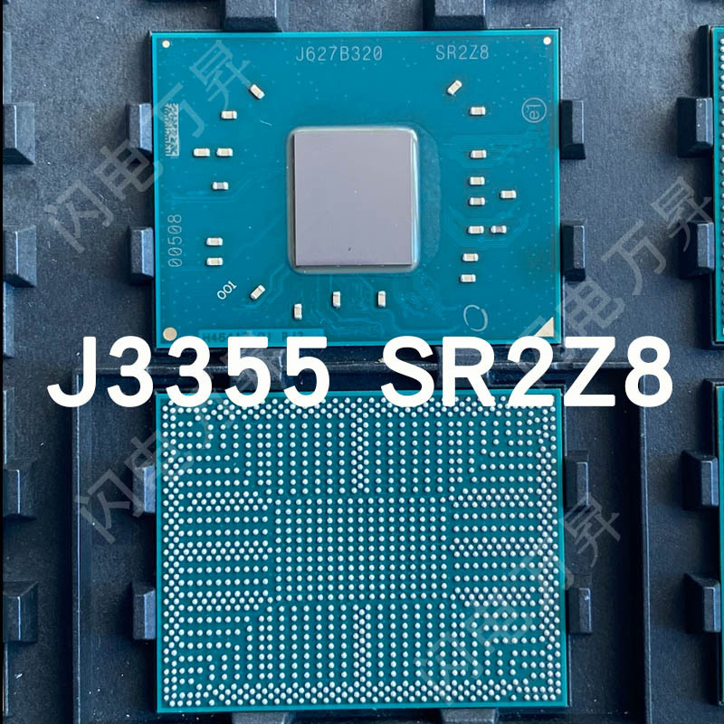 正式版J3355 SR2Z8双核双线程笔记本CPU BGA1296植球现货实拍