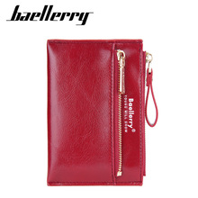 Baellerry新款女士小型手袋包多卡位卡包拉链零钱包女士现货批发