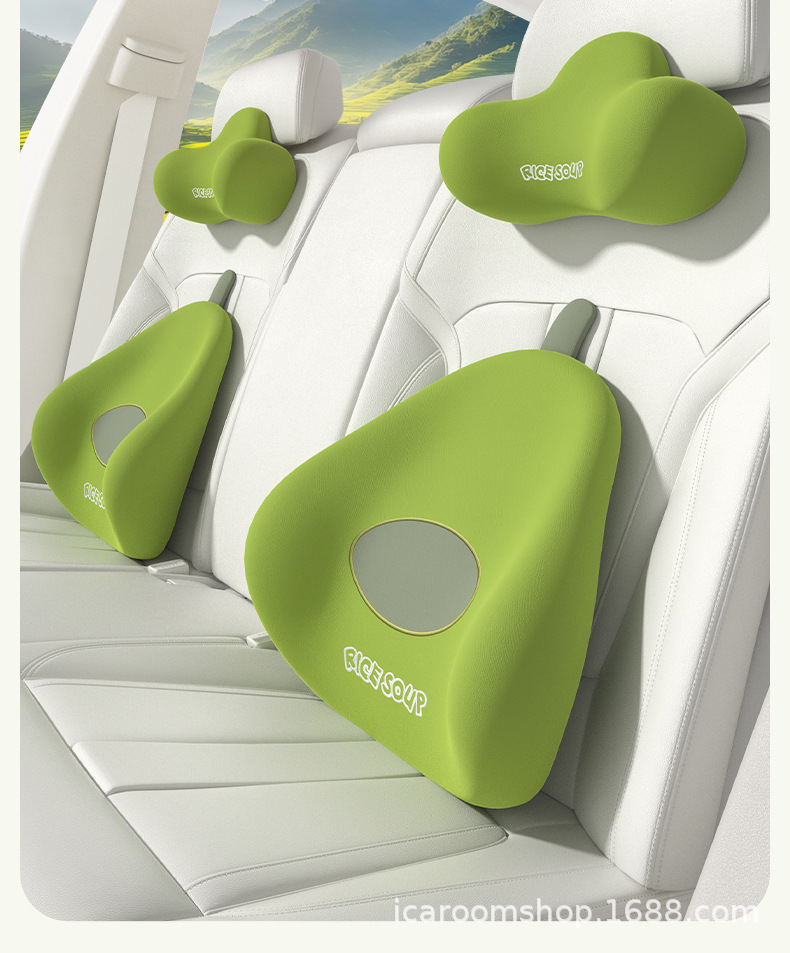 Aichewu Car Headrest, Classy Seat Neck Pillow in the Car, Car Lumbar Support, Car Pillow, Cushion Pillow