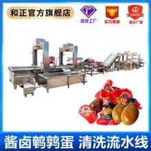 鹌鹑蛋漂烫线 定心清洗设备 卤蛋成套设备 鸡鸭鹅 蛋类清洗设备