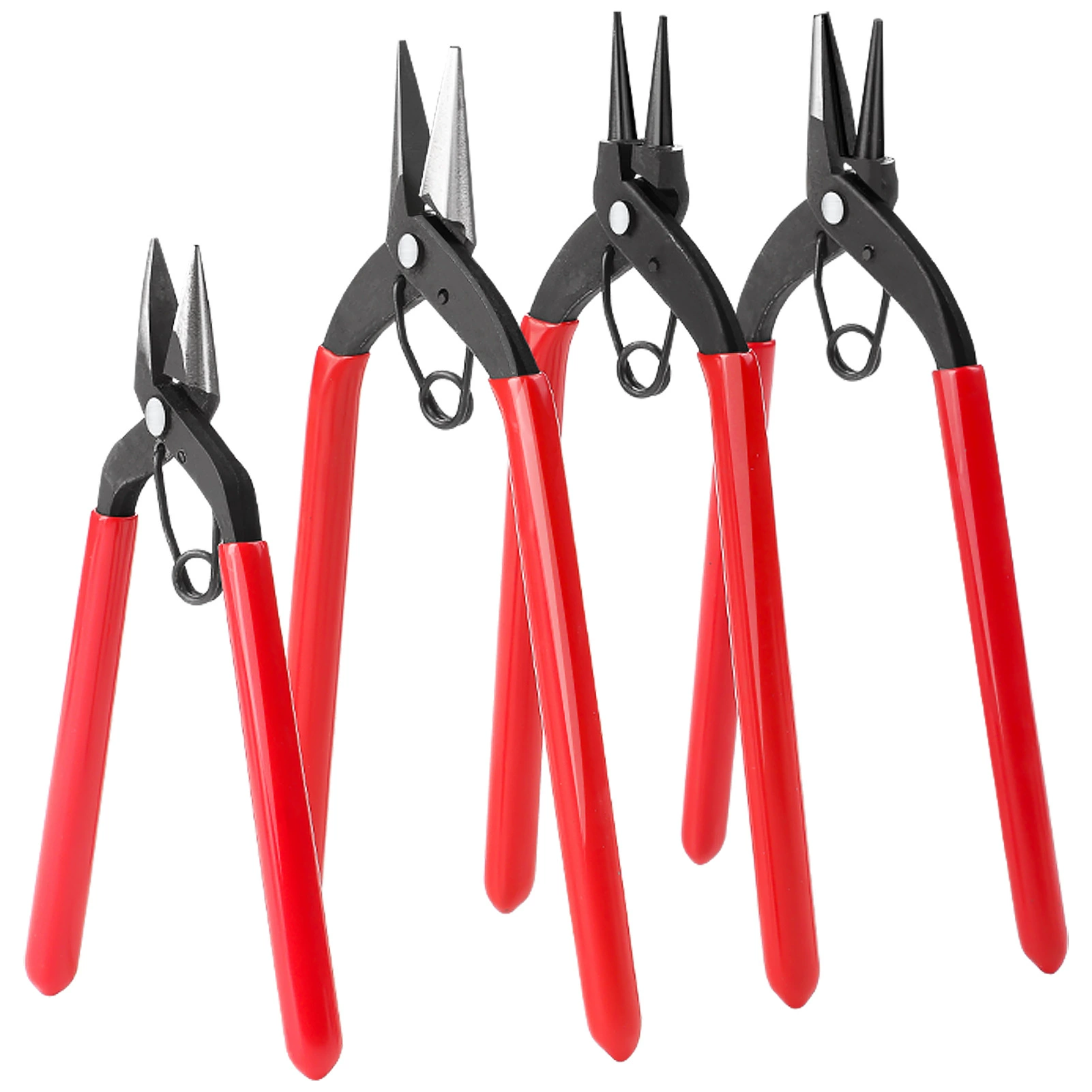 Плоскогубцы для рулонов Плоскогубцы для рулонов Красные ручки пружинные плоскогубцы DIY рулоны для рулонов 9 ручных щипцов