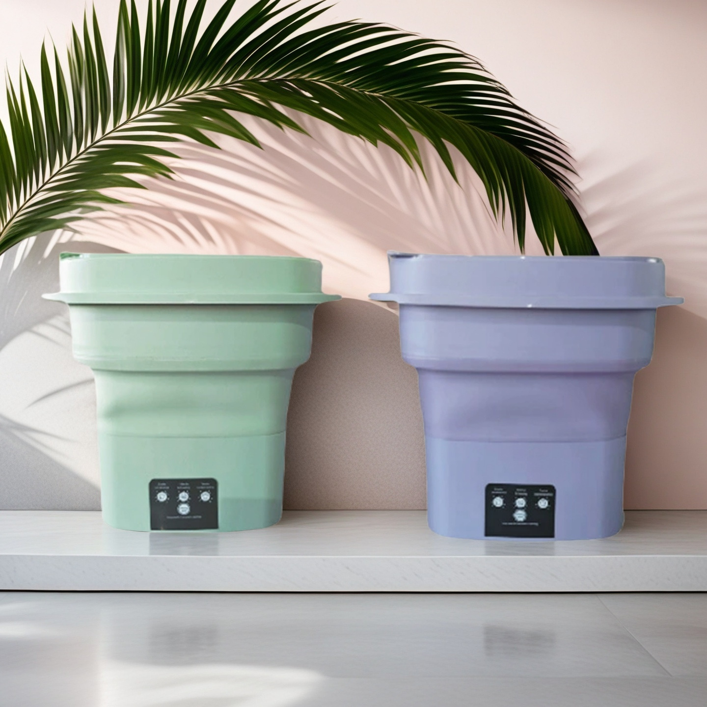 국경 간 접이식 세탁기, 기숙사용 휴대용 세탁 및 탈착, 속옷, 자동 소형 양말 세탁 및 탈수