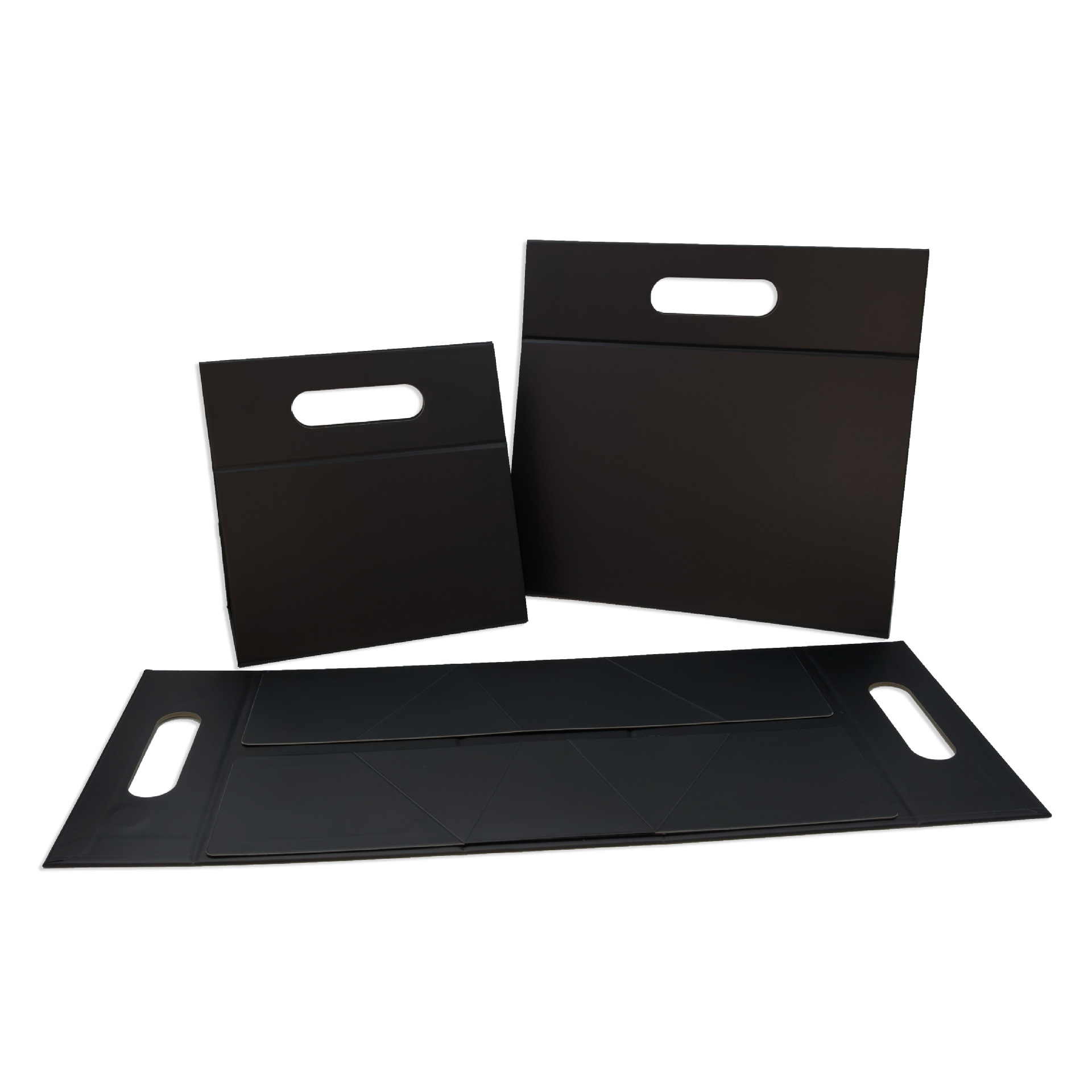 Caja de absorción magnética portátil triangular transfronteriza caja de regalo de color sólido conformación creativa portátil caja de regalo plegable