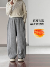 TUTU小象童装女童加绒裤子冬季保暖2025新款儿童洋气直筒裤长裤