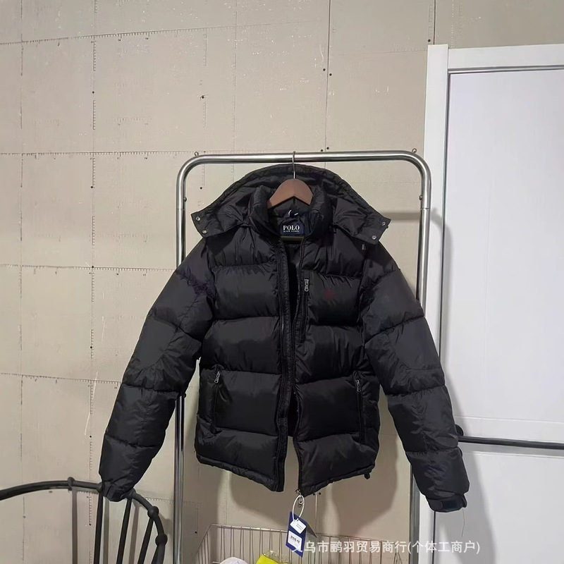 Small Label Men's Sports Outdoor Thickeneded Ultra-Light Export Hooded Windproof Removable Hood Cold-Proof Warm Cotton Clothing