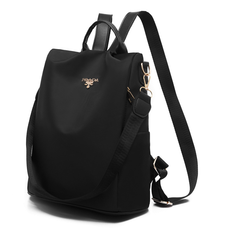 New Cross-Border Foreign Trade Korean-Style Dual-Purpose Backpack for Women, Trendy Versatile Backpack with a High-End Feel, Niche Design