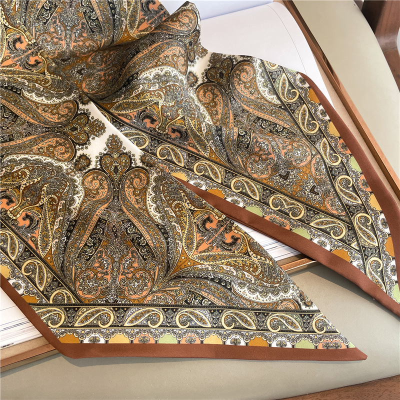 Sciarpa sottile di anacardi Sciarpa Fashi Decorati Stile pendolarismo Sciarpa diagonale primavera/estate Sciarpa versatile sottile stretta_voghion.com