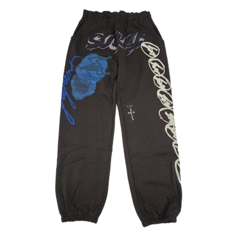 Marca de moda de rap hip-hop europea y americana TRAVIS marca compartida M Kee sudadera con capucha suéter chaqueta de pareja pantalones T SCOTT