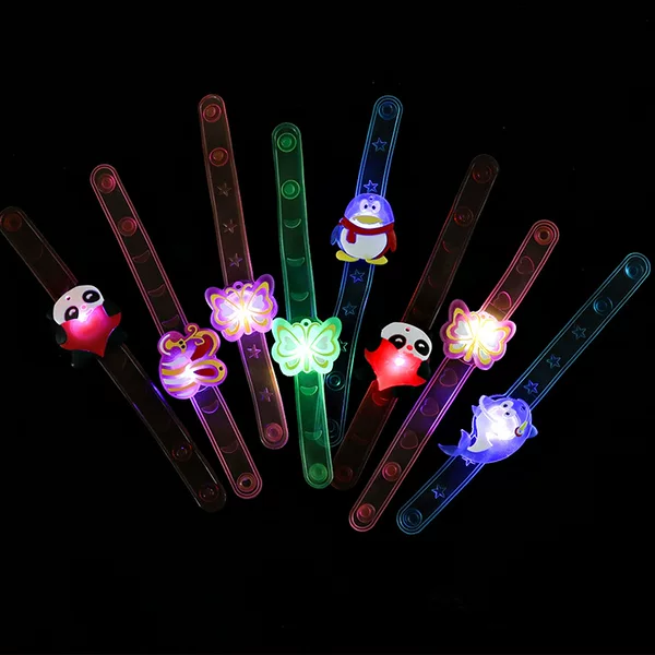 Flashing Wristbands, Glowing Cartoon Bracelets, Glowing Watch Straps, Cartoon Bracelets, Flashing Toys, Wholesale from Manufacturers