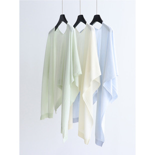 Spring and summer Lyocell lazy one-piece shawl sunscreen fashionable waistcoat