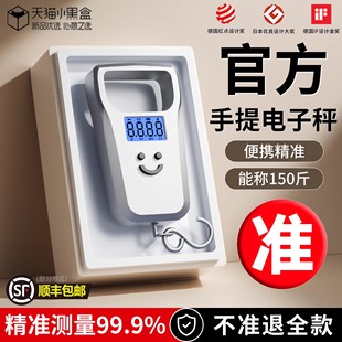 Portable Electronic Scale High Precision Precision Electronic Scale Portable Scale Spring Scale Household Portable Small Weigher Hook