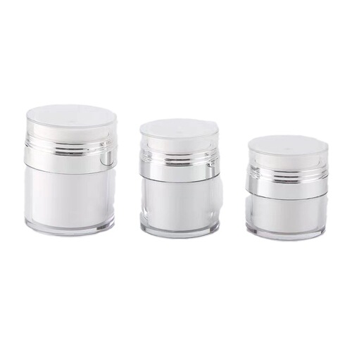 15g, 30g, 50g acrylic vacuum bottle, cream cosmetic bottle, press-type essence lotion dispenser, facial cream, press