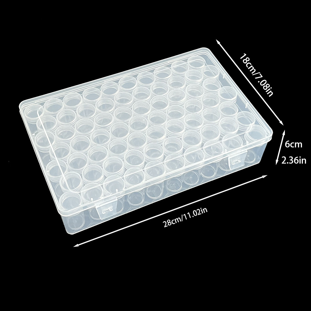 70 그리드 원형 병 + 라벨 용지