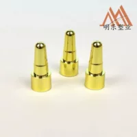 13/410 гальваническая крышка с острым кончиком для эфирного масла, глянцевая крышка с острым кончиком и внутренним заглушным кольцом, капельная крышка с отверстием, тонкая пластиковая крышка
