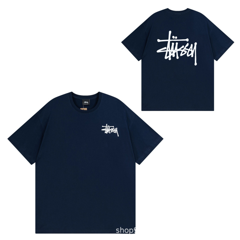 STU 25SS 新品 STU 高品質純綿 男女同型半袖Tシャツ トレンドブランド服|undefined