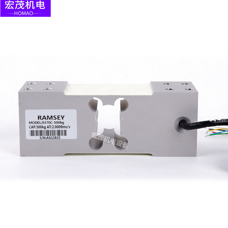 RAMSEY9370C-60kg100kg250kg500kg平行梁压式铝合金称重传感器
