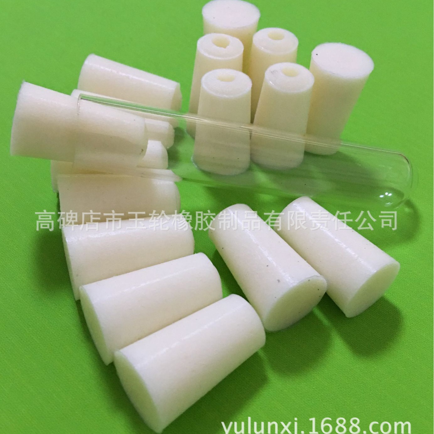 试管塞 硅胶发泡塞 三角瓶塞 三角瓶硅胶塞 海绵硅胶塞 Φ18