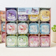 跨境可爱三丽鸥卡通创意旅行者缤纷纸片香皂花儿童随身香皂洗手片