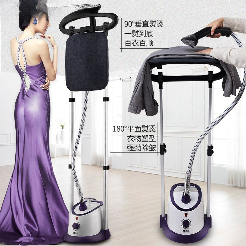 Household Double-Pole Steam Vertical Garment Ironing Machine Steam Iron Ironing Machine Hanging Ironing Machine High-Power Cross-Border Manufacturer