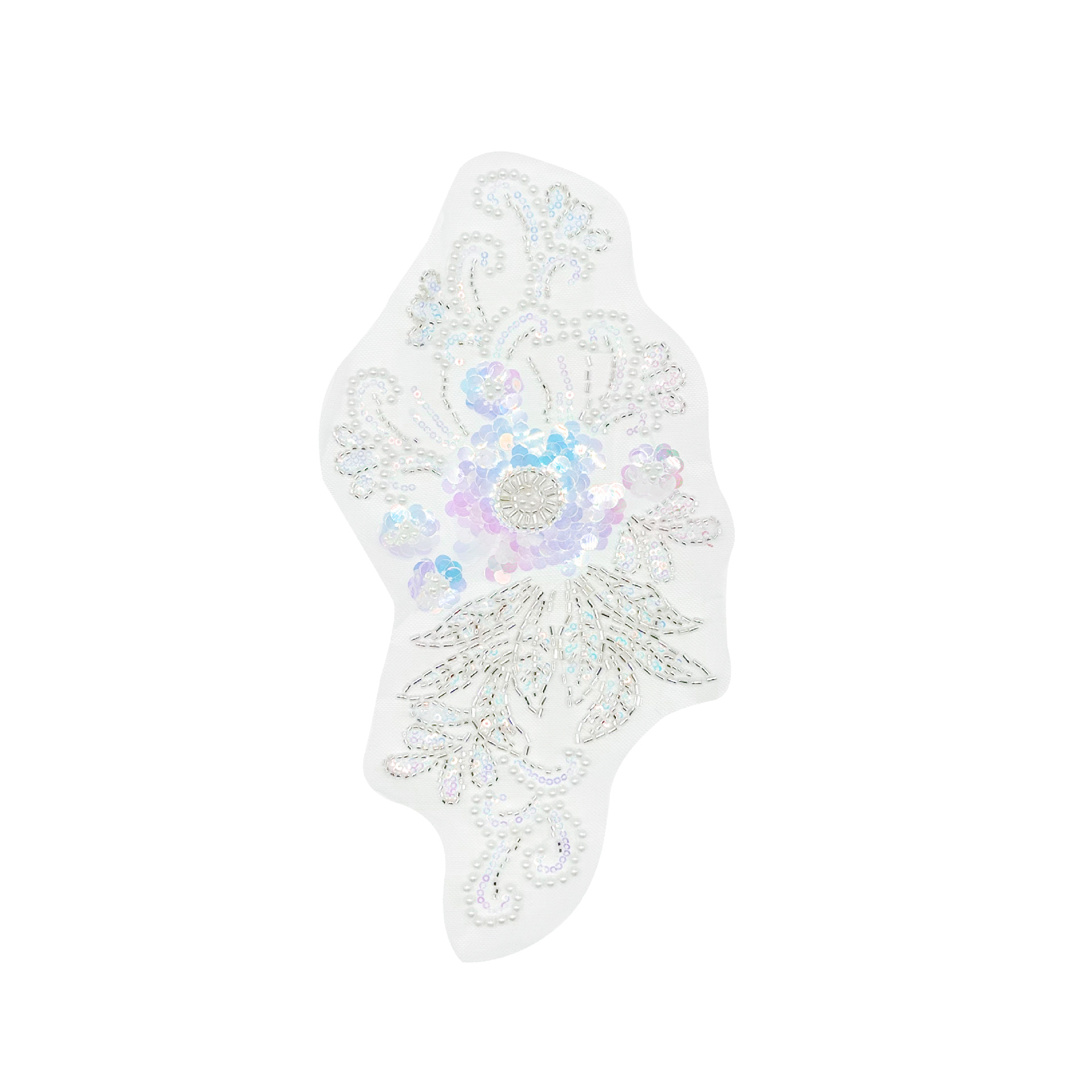 Twill clavos cuentas sequinado gaza de malla de encaje decoración vestido vestido vestido turbante bolsas accesorios de ropa