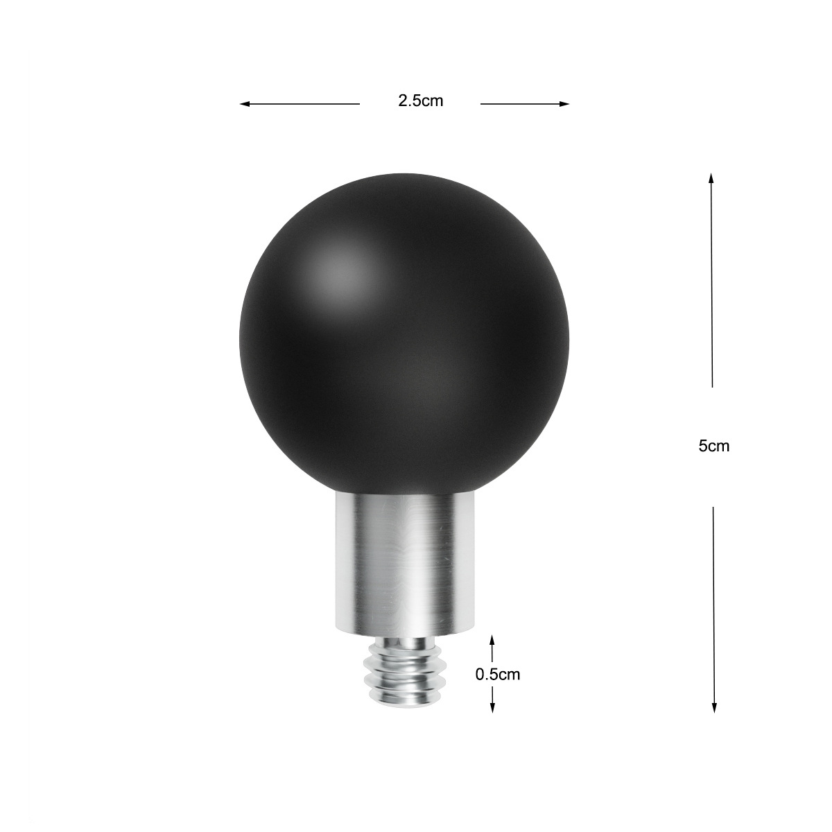 1/4 external thread