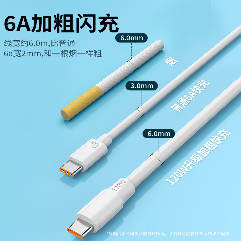 力拓120w大電力アナコンダのデータケーブル安卓type-c携帯電話6a太く超高速充電ケーブル|undefined