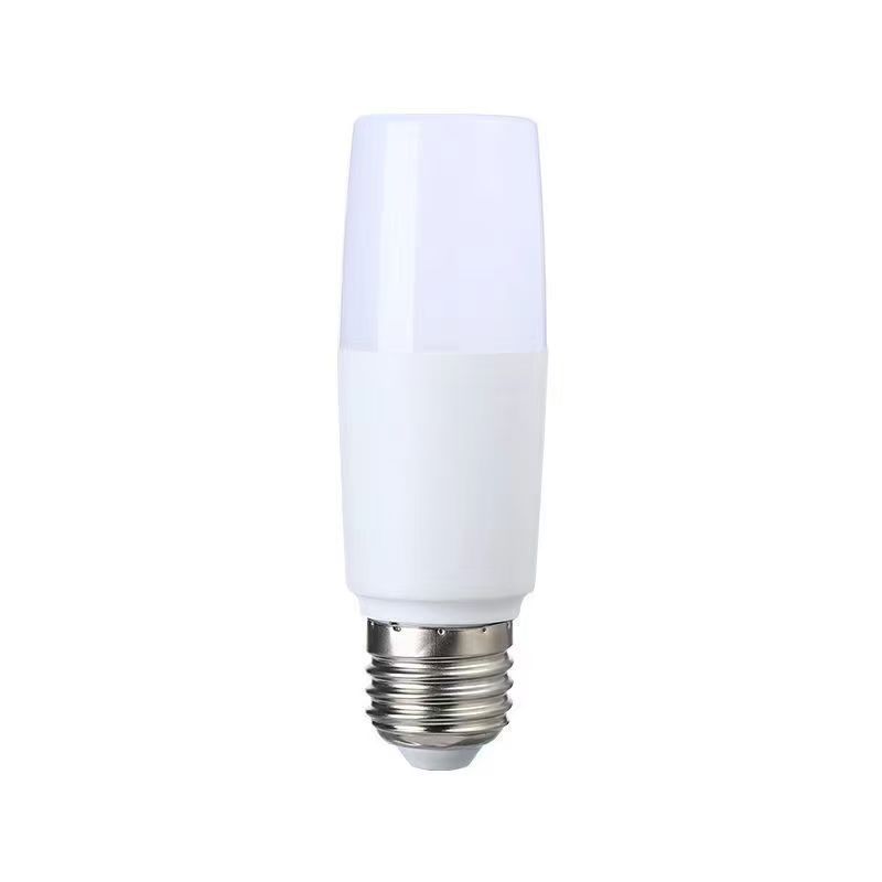 Lámpara LED luminosa columnar de ahorro de energía doméstica E27 tornillo lámpara de lámpara de escritorio iluminación de lámpara de lámpara de dormitorio