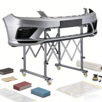 Multifunctional Paint Baking Rotating Stand Mühərrik alətləri
