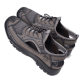 Men's Sandals 2025 Summer New Genuine Leather Mesh Breathable Croc Shoes Driving Outdoor Leisure Wading Beach Shoes