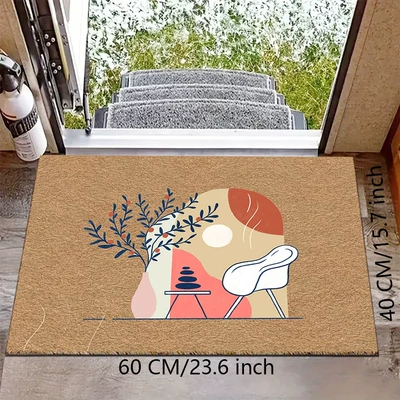 Thick and Durable, Dirt-Resistant and Dust-Removing | Avtomobil döşəmə paspasları - zx-cartoon-style-c-09-4060silk-circle