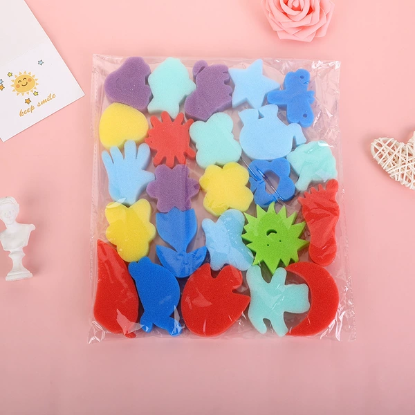 24 sponge pieces