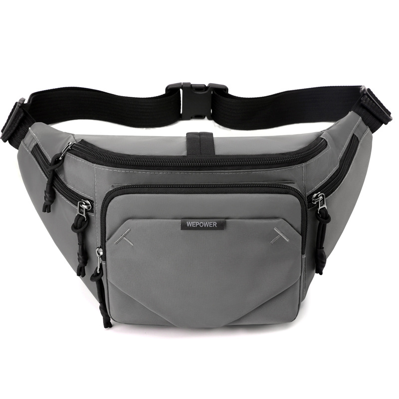 WEPOEWR nuevo bolso de cintura de hombre personalidad ocio al aire libre bolso de hombro de moda bolso de pecho