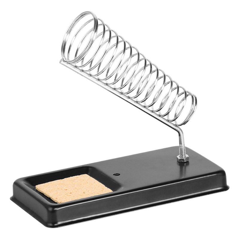 A-tipo de hierro de soldadura de pie simple de metal de soldadura de hierro soporte cuadrado de hierro de soldadura eléctrica de hierro accesorios de soldadura herramientas traje