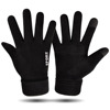 Gloves, winter men's keep warm climbing sports set, for running, increased thickness